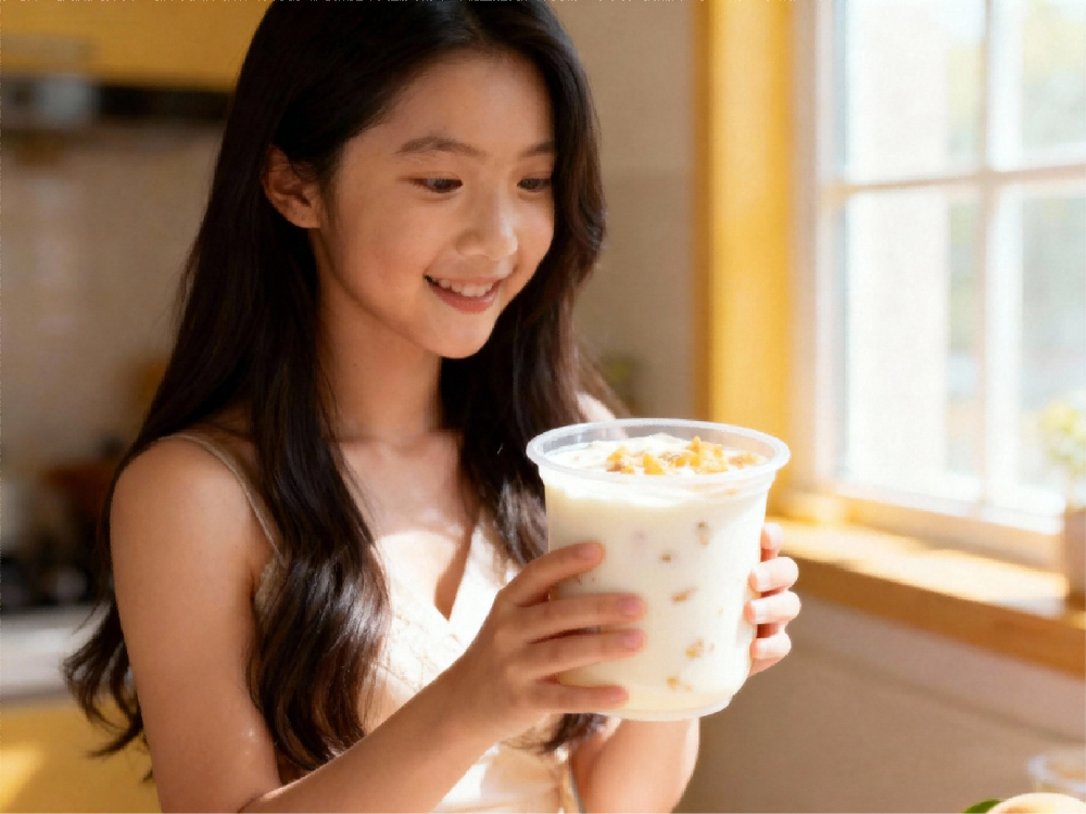 黄桃桃胶燕麦饮料浓浆