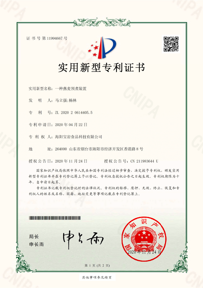 实用新型专利证书04