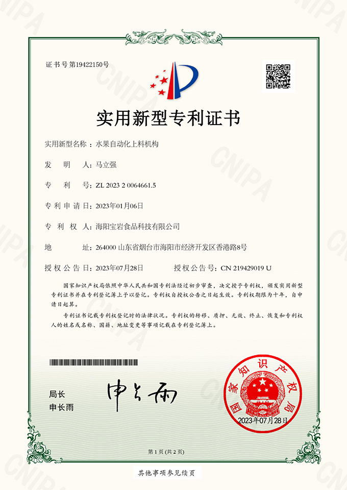 实用新型专利证书13