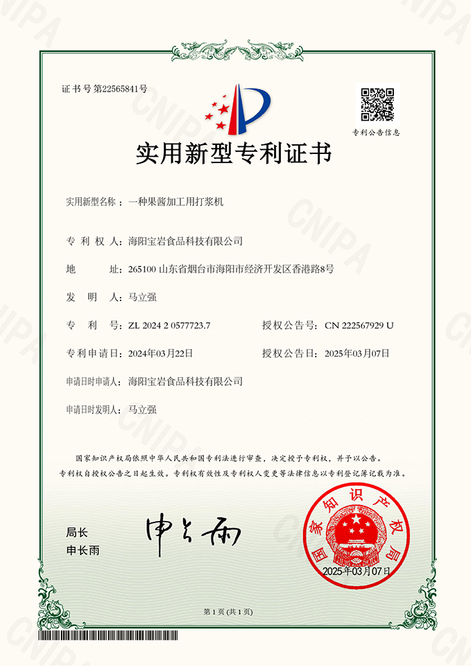 实用新型专利证书18