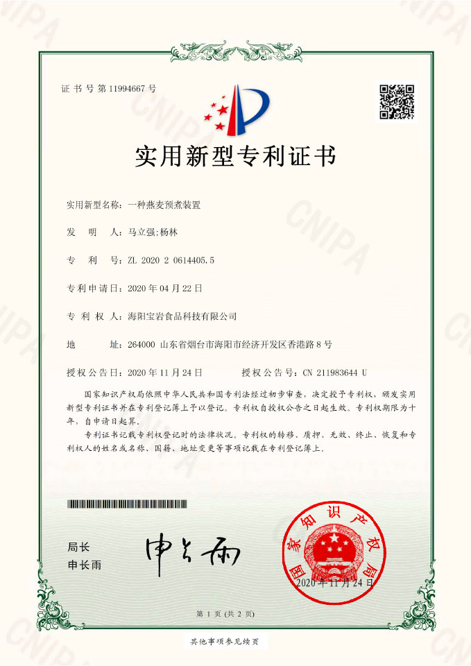 实用新型专利证书04